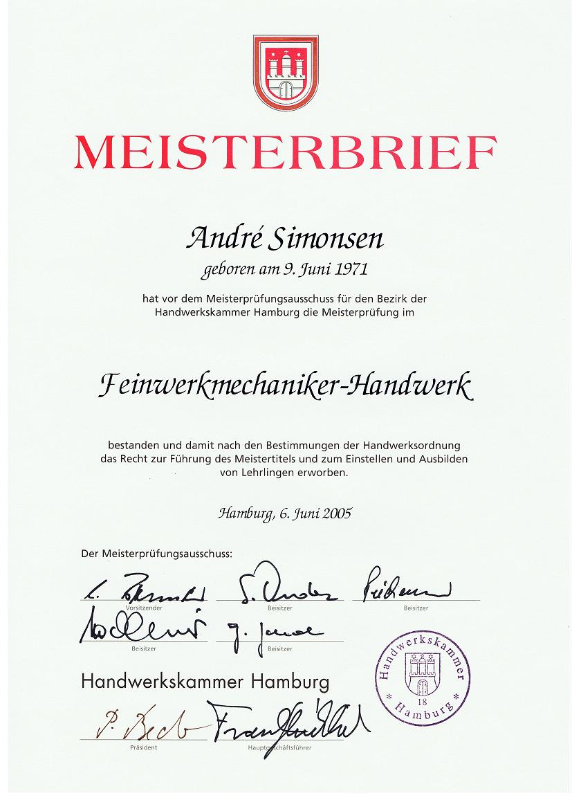 Meisterbrief